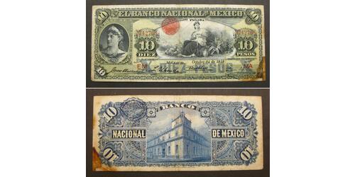 10 Peso Mexique  