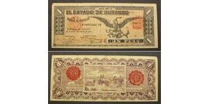 1 Peso Mexique  