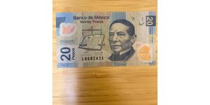 20 Peso Mexiko  