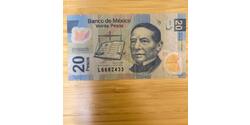 20 Peso 墨西哥  