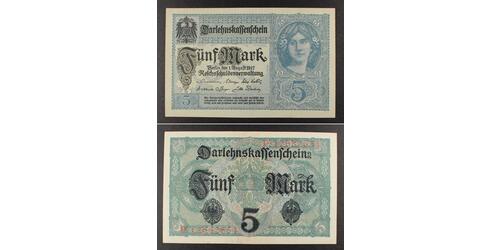 5 Марка Германская империя (1871-1918)  