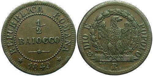 0.5 Baiocco Vatican (1926-) Cuivre 