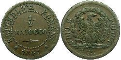 0.5 Baiocco Vaticano (1926-) Rame 