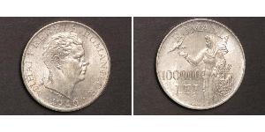 100000 Лей Королевство Румыния (1881-1947) Серебро Михай I