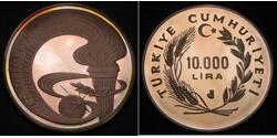 10000 Lira Turkey (1923 - )  