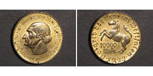 10000 Mark Allemagne Laiton 