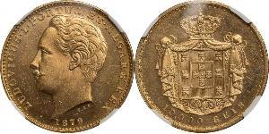 10000 Reis Regno del Portogallo (1139-1910) Oro Luigi del Portogallo (1838 - 1889)