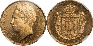 10000 Reis Reino de Portugal (1139-1910) Oro Luis I de Portugal (1838 - 1889)