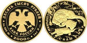 10000 Rublo Federazione russa (1991 - ) Oro 