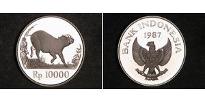 10000 Rupia indonesiana Indonesia (1945 - ) Argento 