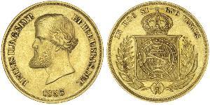 10000 Рейс Бразильська імперія (1822-1889) Золото 