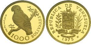 1000 Bolivar Venezuela (1811 - ) Gold 
