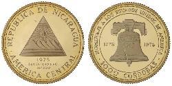 1000 Cordoba Nicaragua (1821 - ) Gold 