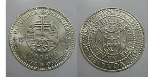 1000 Escudo République portugaise (1975 - ) Argent 