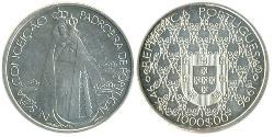 1000 Escudo Portogallo (1975 - ) Argento 