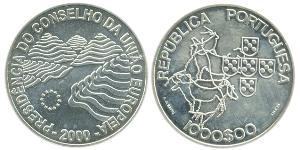 1000 Escudo Republica Portuguesa (1975 - ) Plata 