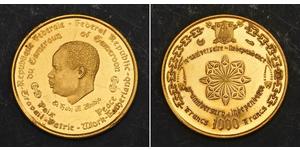 1000 Franc Kamerun Gold 