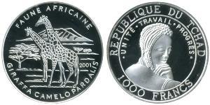 1000 Franc Chad (1960 - )  