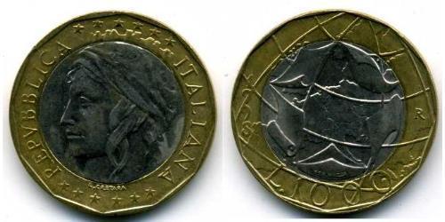 1000 Lira Italia Bimetal 