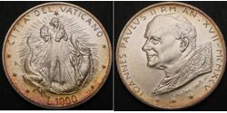 1000 Lira Vatikanstadt Silber 