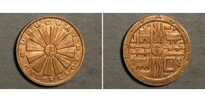 1000 Peso Uruguay (1825 - ) Bronze 