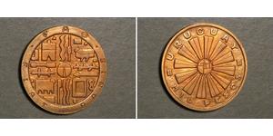 1000 Peso Uruguay (1825 - ) Bronze 