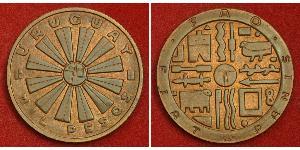 1000 Peso Uruguay (1825 - ) Bronze 