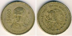 1000 Peso Messico (1867 - ) Ottone 