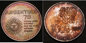 1000 Peso Argentina Plata 