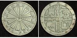 1000 Peso Uruguay (1825 - ) Silver 