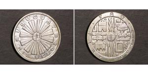 1000 Peso 乌拉圭 銀 