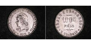 1000 Reis Brésil Argent 
