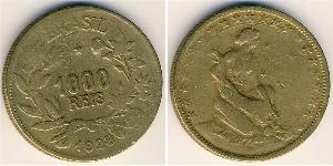1000 Reis Brazil Bronze/Aluminium 