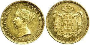 1000 Reis Regno del Portogallo (1139-1910) Oro 