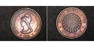 1000 Reis Brasil Plata 