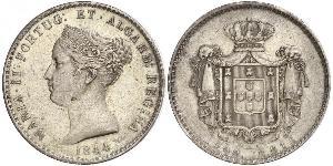 1000 Reis Reino de Portugal (1139-1910) Plata 