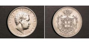 1000 Reis Reino de Portugal (1139-1910) Plata Carlos I de Portugal (1863-1908)