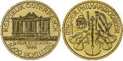 1000 Shilling Republic of Austria (1955 - ) Or 