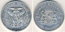 1000 Shilling Somalia Silber 