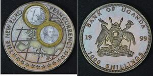 1000 Shilling Ouganda  