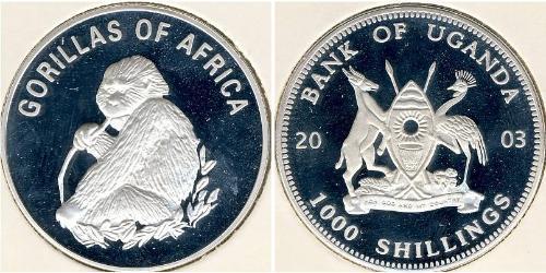 1000 Shilling Ouganda  