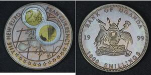 1000 Shilling Uganda (1962 - )  
