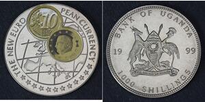 1000 Shilling Uganda (1962 - )  