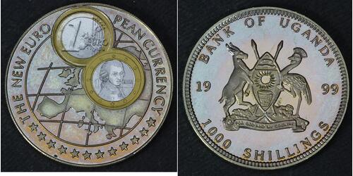 1000 Shilling Uganda (1962 - )  