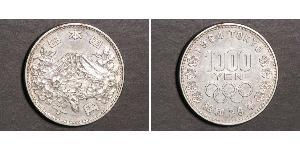 1000 Yen Giappone Argento 