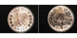 1000 Yen Japan Silber 
