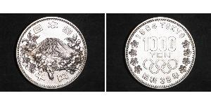 1000 Yen Japan Silver 