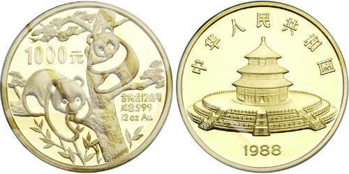 1000 Yuan China Gold 