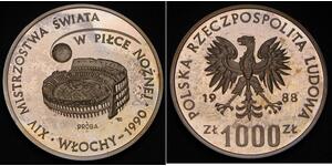 1000 Zloty Pologne  