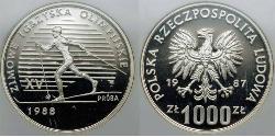 1000 Zloty Repubblica Popolare di Polonia (1952-1990)  